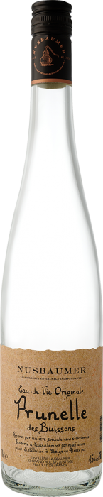 Eau-de-vie de Prunelle des Buissons 45° 70cl Distillerie Artisanale Nusbaumer