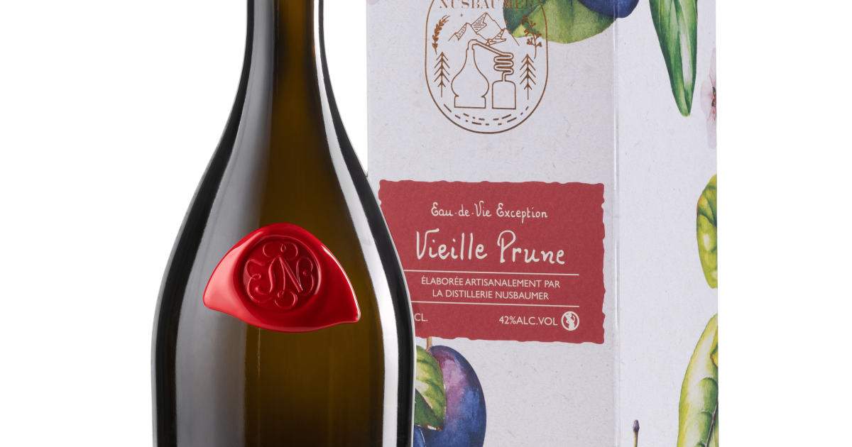 Eau-de-vie de Vieille prune 42° - Distillerie Artisanale Jos Nusbaumer