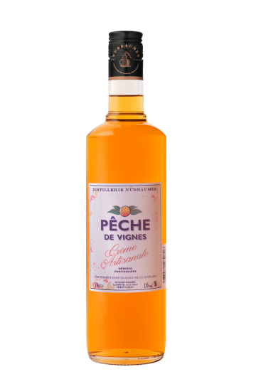 Crème de Pêche de Vignes 18° Distillerie Artisanale Nusbaumer