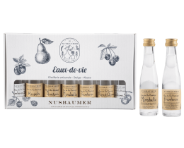 Coffret eaux-de-vie Nusbaumer - 7 mignonnettes