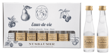 Coffret eaux-de-vie Nusbaumer - 7 mignonnettes