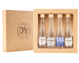 Coffret végétal Nusbaumer - 4 mignonnettes de gins & aquavit