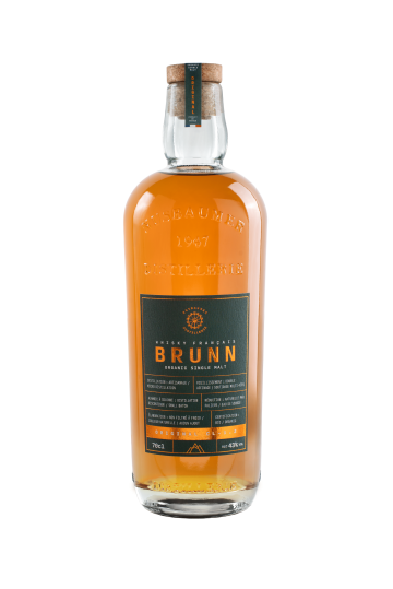 Whisky BRUNN Original, organic single malt, par la distillerie Nusbaumer